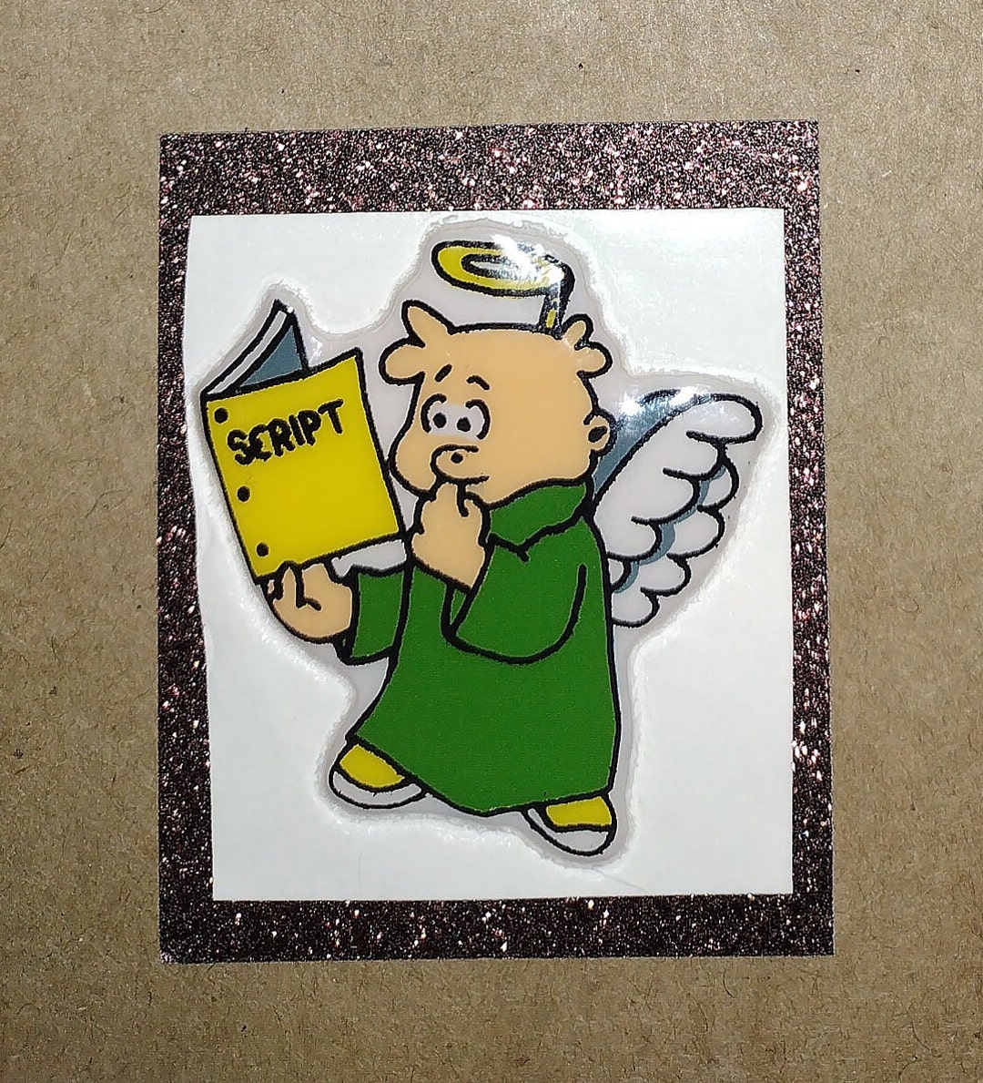 1980s Vintage Alvin and the Chipmunks 1984 Puffy Sticker, Rare, on