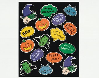 American Greetings Vintage Stickers Excellent!! Halloween 