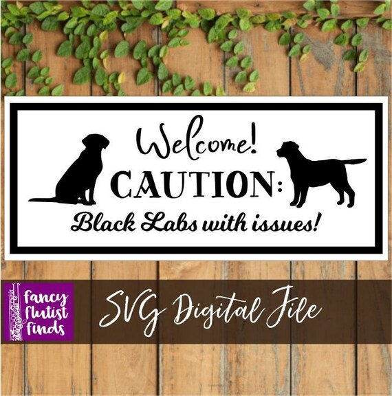 Download Black Lab Any Breed Welcome Sign Svg Funny Sign Door Porch Etsy PSD Mockup Templates