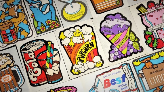 Eureka Bubblegum Scented Stickers