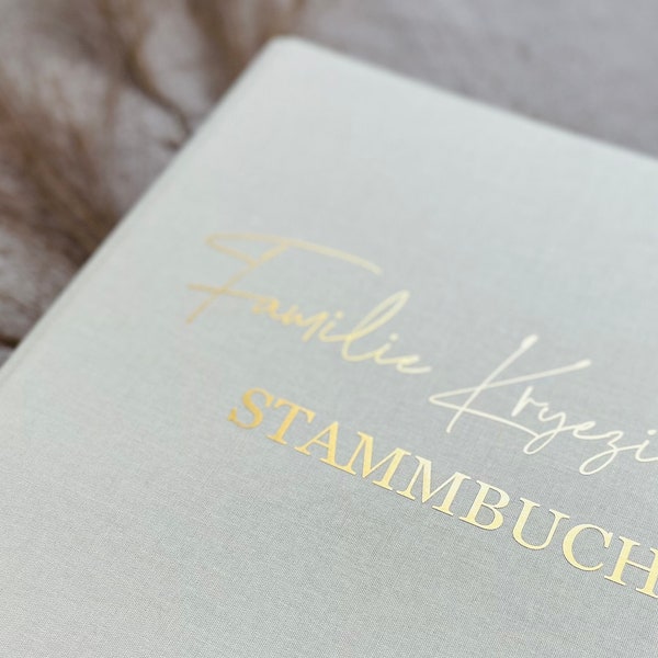 Ordner / Zeugnismappe / Schule / Stammbuch / Hochzeit - creme