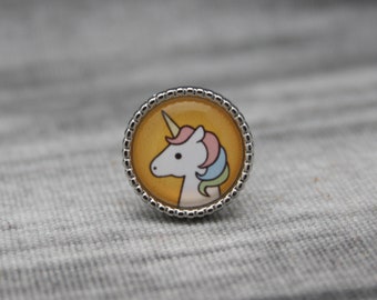 Sliding pearl unicorn, yellow of jewelry value jewelry value