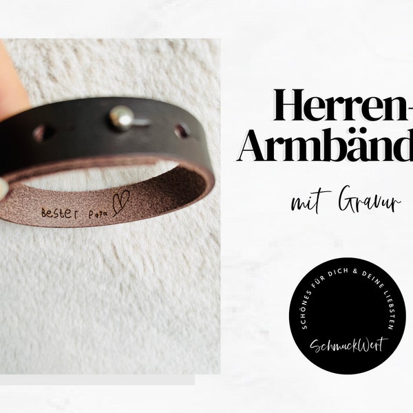 Männer Armband mit DEINER Handschrift