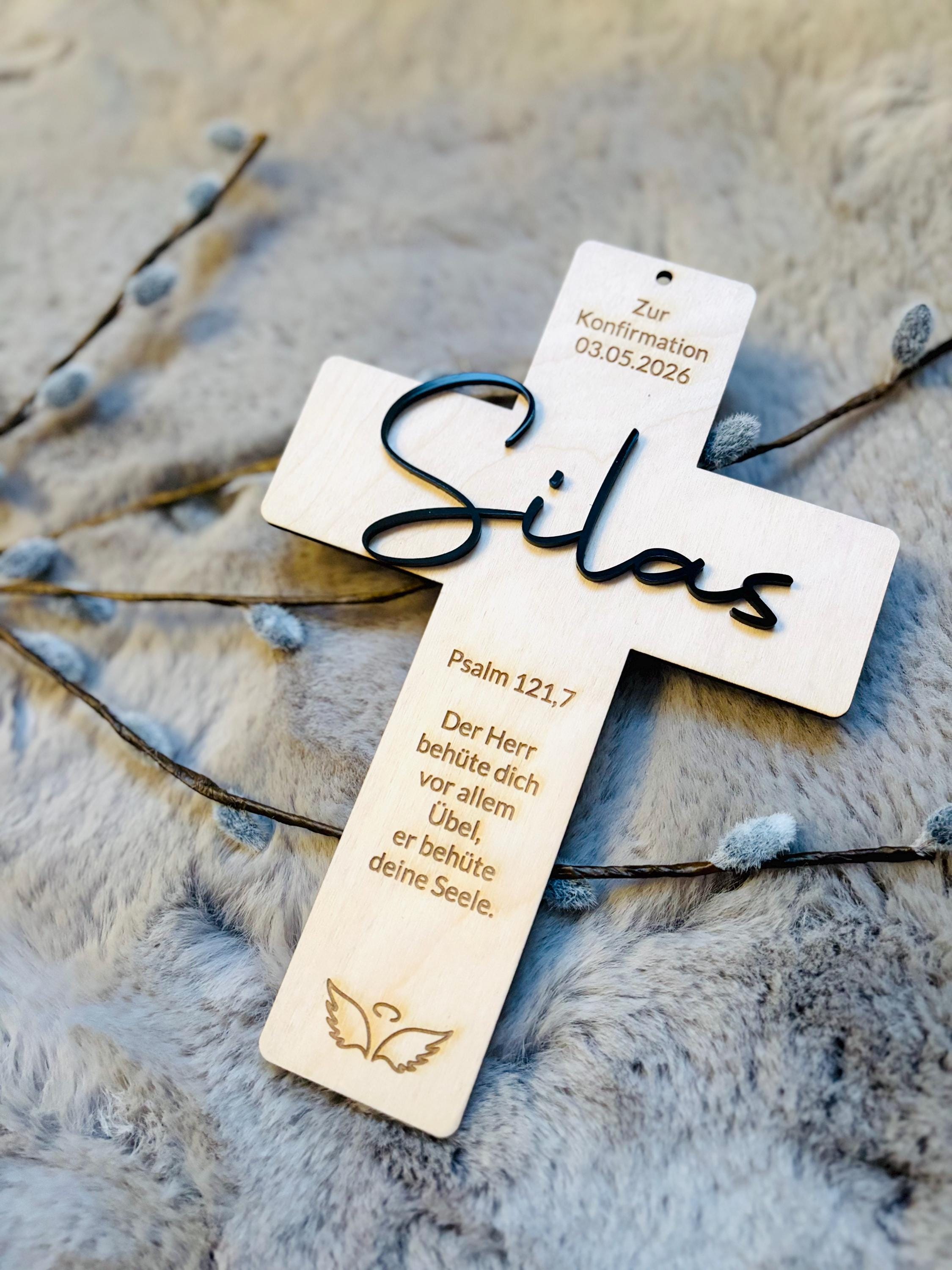 Personalized Cross With Custom Engraving for Baptism / Communion ...