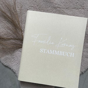 A5 Ordner / Stammbuch / Hochzeit creme immagine 6