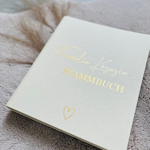 A5 Ordner / Stammbuch / Hochzeit creme zdjęcie 1