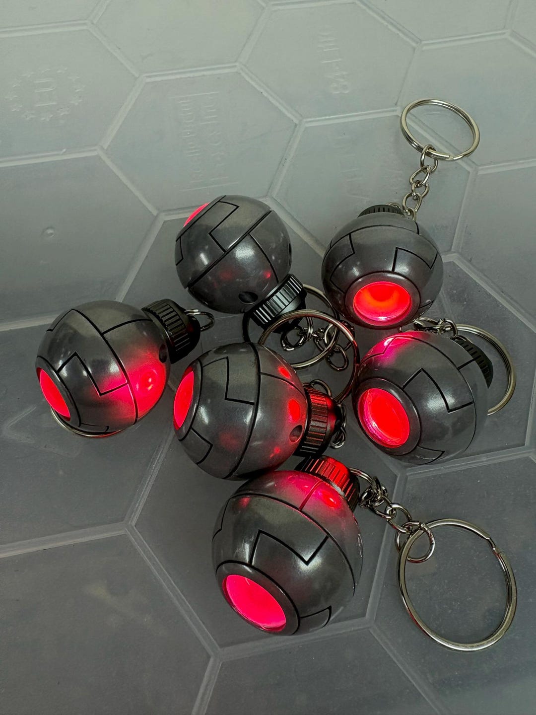 Terminator Endo Eyeball Keychain With Led - Etsy