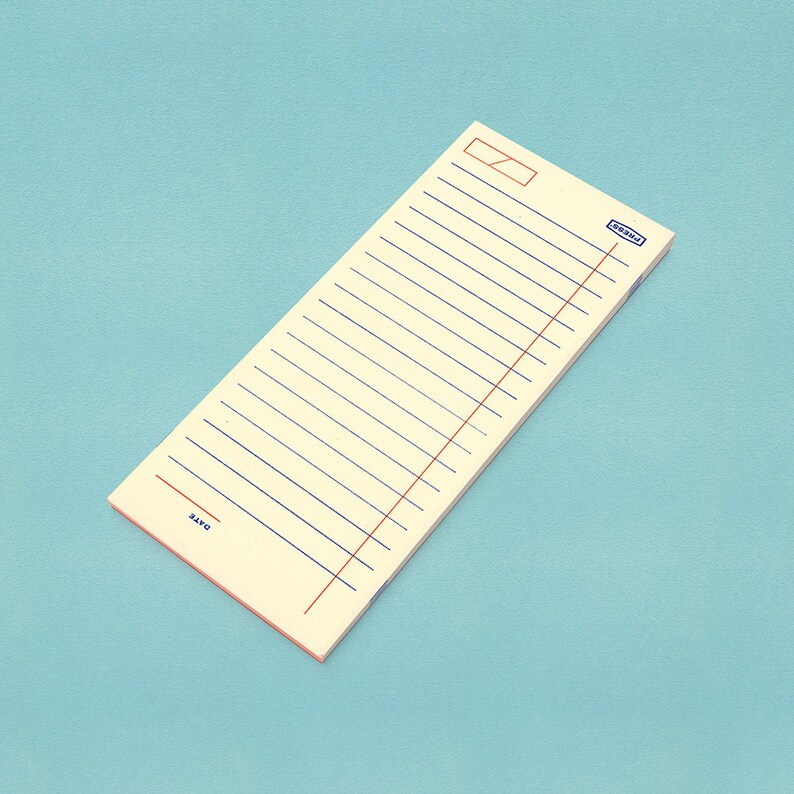 List Pad To Do Notepad Bundle Press Print Shop Etsy