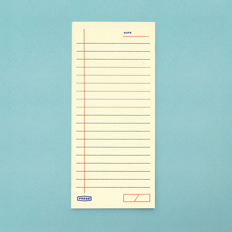 List Pad To Do Notepad Bundle Press Print Shop Etsy