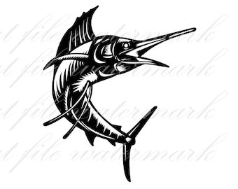 Saison de pêche numérique voile poisson coupe fichiers SVG & fichier Studio 3 pour Silhouette frère découpes Cricut Stickers numériques dessins SVG camion voiture