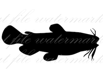 Saison de pêche numérique chat poisson coupe fichiers SVG & fichier Studio 3 pour Silhouette frère Cricut découpes Stickers dessins SVG pochoir camion voiture