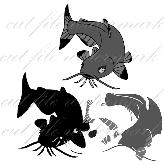 Download Channel Cat Fish Cut Files Svg Studio 3 File For Silhouette Brother Cricut Cutouts Decals Designs Svgs Cutout Stencil Stencils Fishing Paper Party Kids Craft Supplies Tools