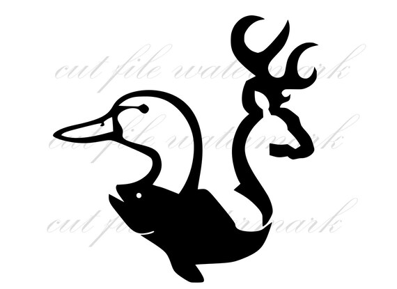 Download Fish Deer Duck Hunting Season Cut Files Svg Studio 3 File Etsy