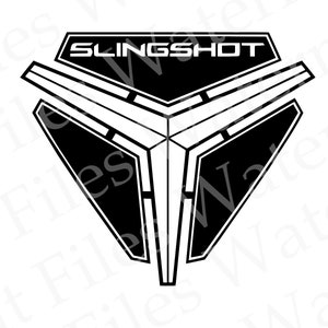 Slingshot SS Polaris gesneden bestanden SVG & Studio 3-bestand voor Silhouette Brother Cricut knipsels digitale download PNG 3 wiel motorfiets