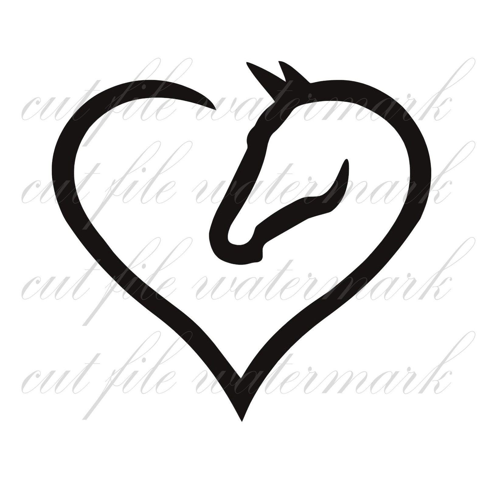 Digitales Pferd Herz Reiter Pferde Pony Cut Files SVG Studio 3 Datei digitales-pferd-herz-reiter-pferde-pony-cut-files-svg-studio-3-datei