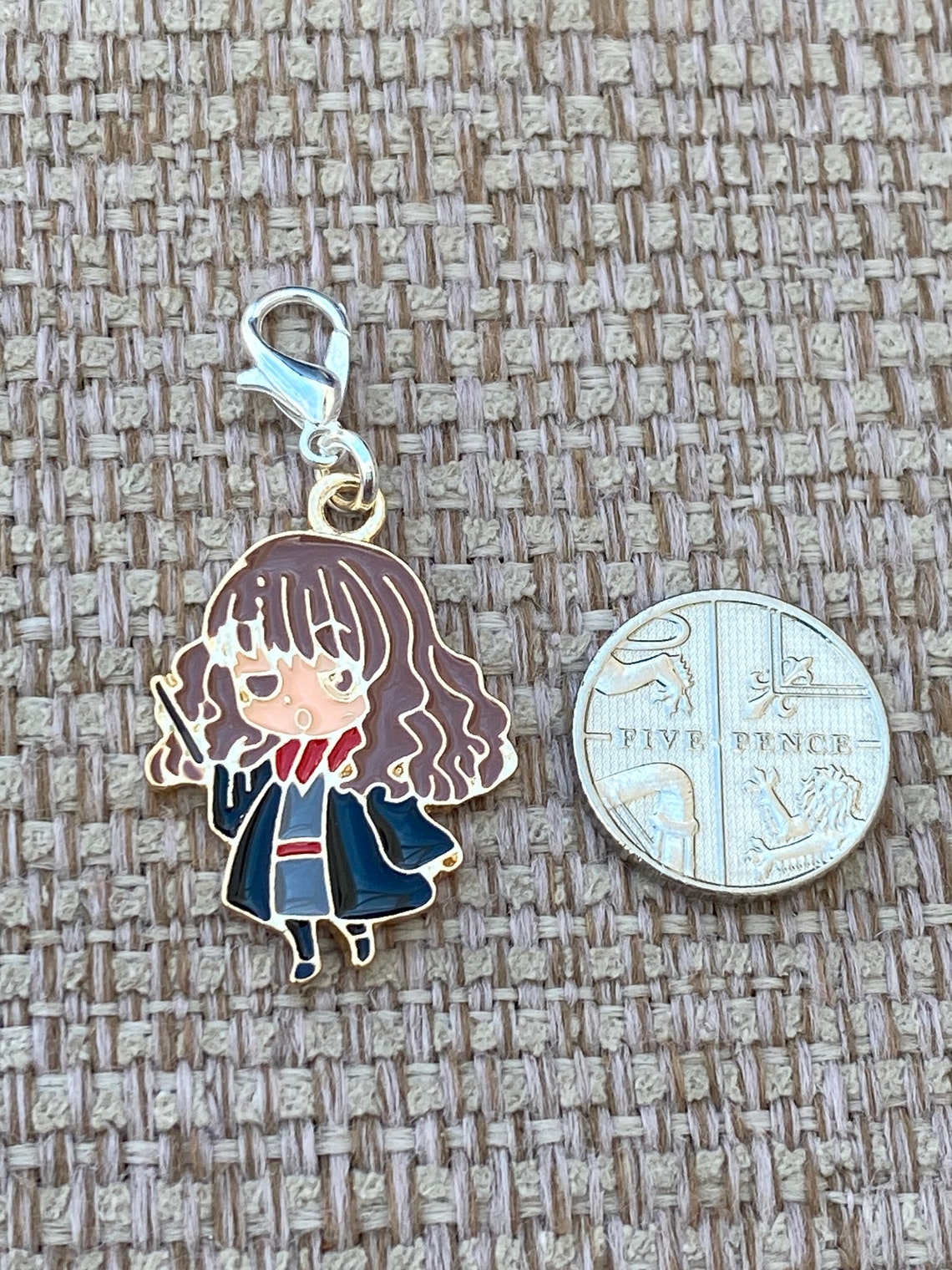 Hermione Granger zip charm o clip de bolso Etsy
