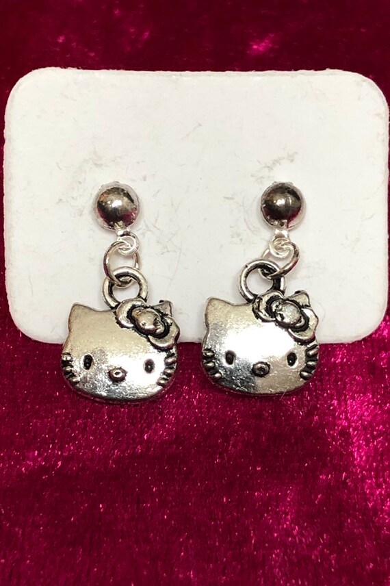 kitty cat earrings