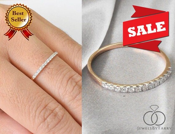 Dainty eternity band deals