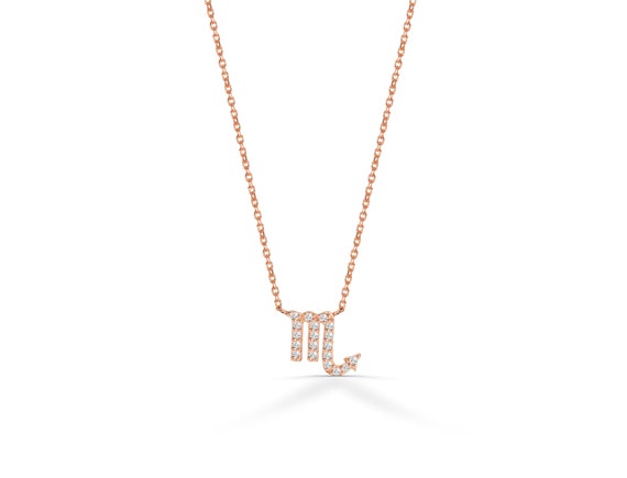 Scorpio diamond best sale necklace