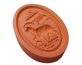 Agnus Dei, Osterlamm, Springerle Model, Ostermodel, Plätzchenform, Springerle Model Ostern, Springerlemodel Ostern, Model Ostern