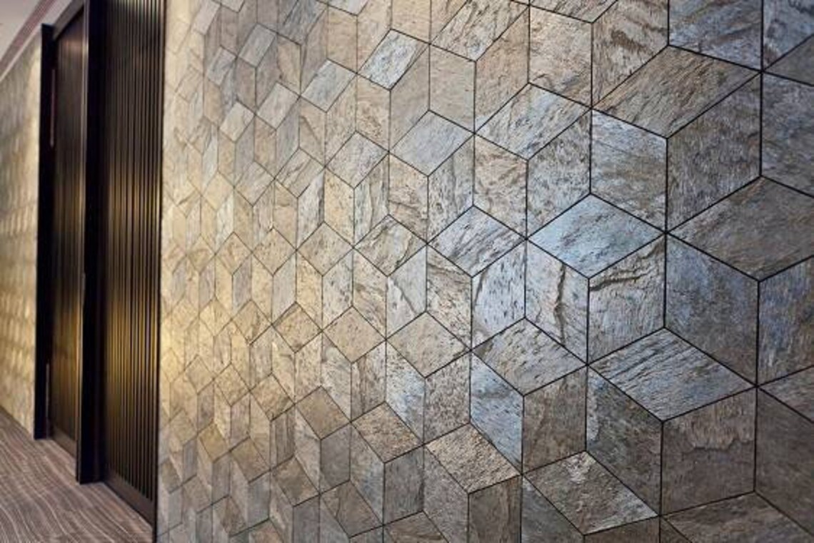 25 pcs Real Stone wall panels Wall decor Modern wall Decor Etsy