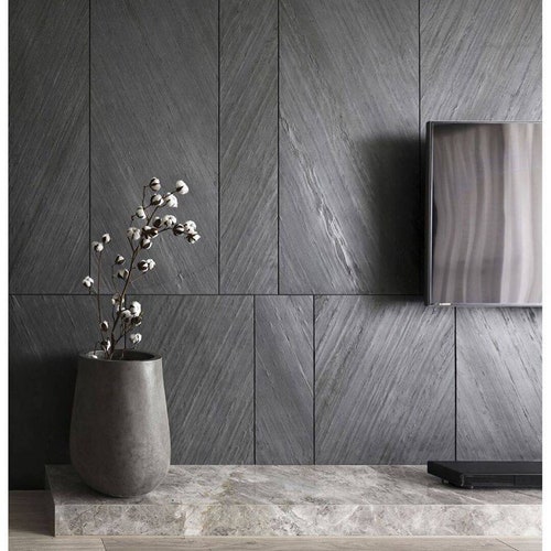 Real Stone Wall Decor Tile Wall Panels Modern Wall Decor Etsy