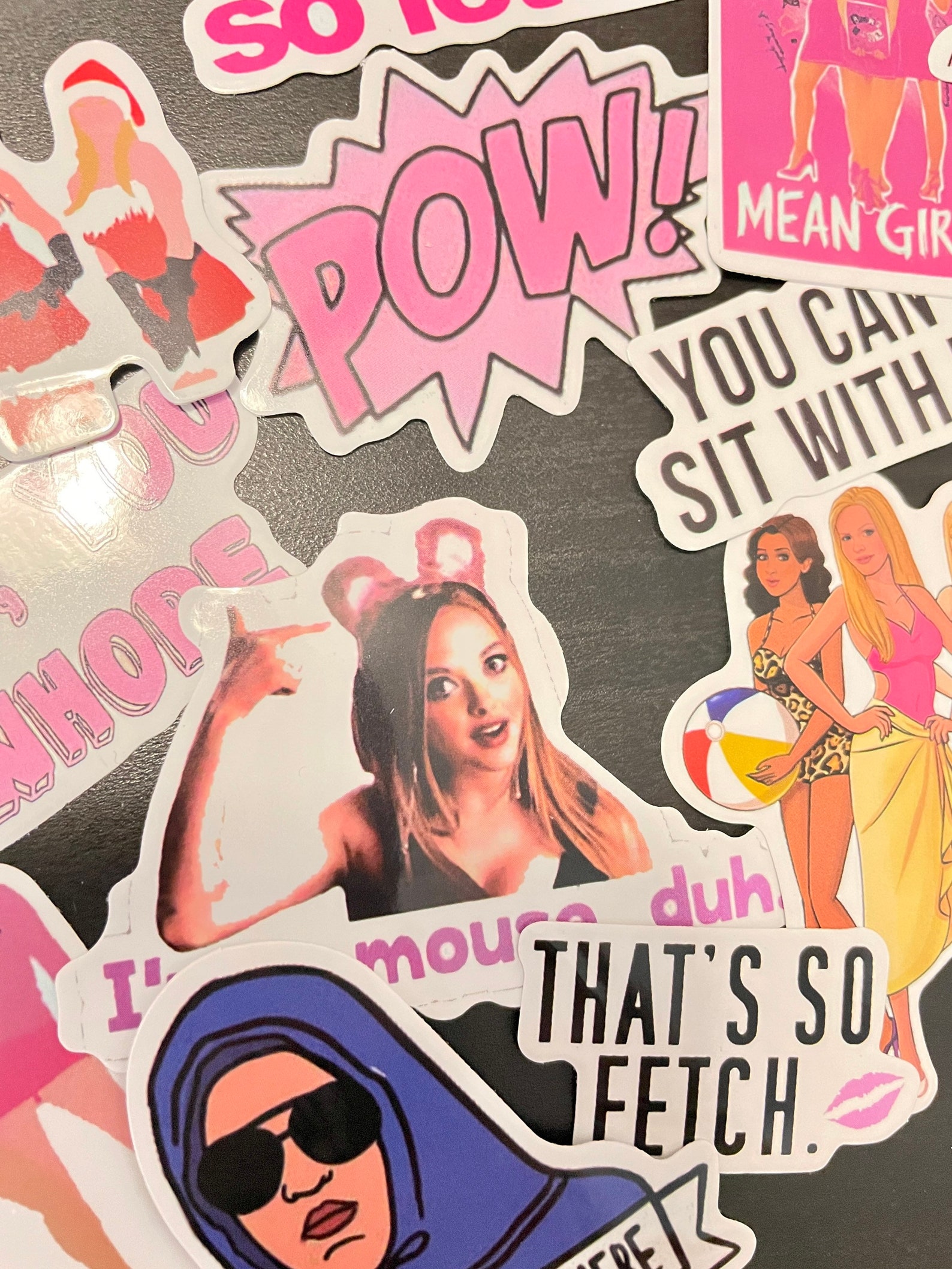 Mean Girls Sticker Pack 20 Stickers Vinyl Stickers So Etsy