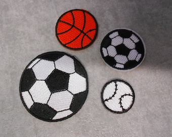 Ball, Baseball, Basketball Patch Patch Application for Ironing,