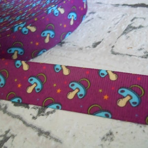2,10 euro/meter babyfopspeen 22 mm trim grosgrain lint, geboorte, doop,