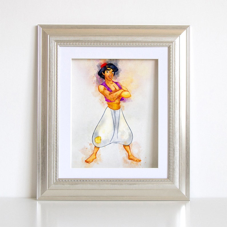 Aladdin Poster Print Aladdin Wall Art Aladdin Printable Prince | Etsy