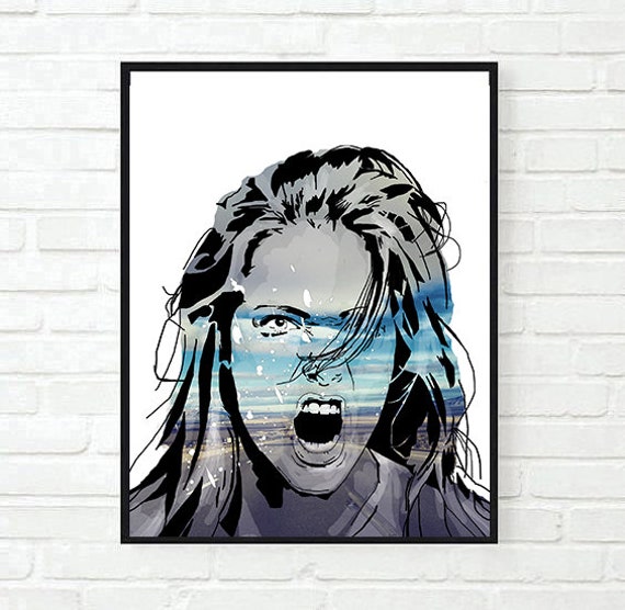 girl splatter paint wall girl splatter paint wall