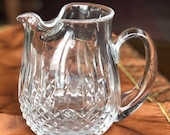 Stunning Lismore Pattern 32 Ounce Vintage Waterford Blown Glass Pitcher