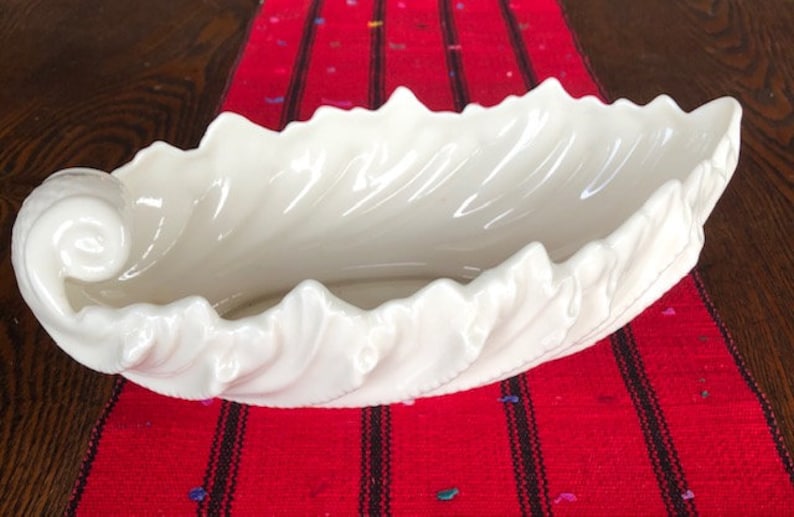 Classic Vintage Lenox USA Collectible Scalloped Acanthus Leaf - Etsy