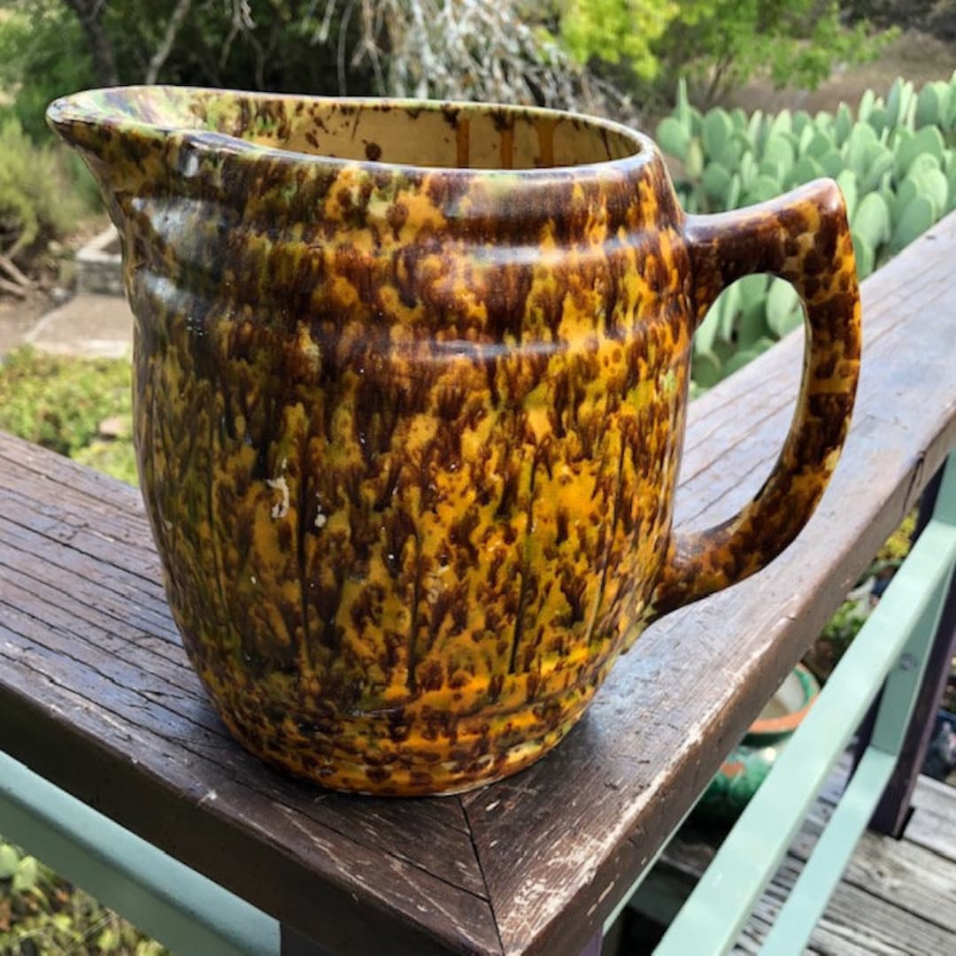 Vintage Morton Pottery Double Lily Planter