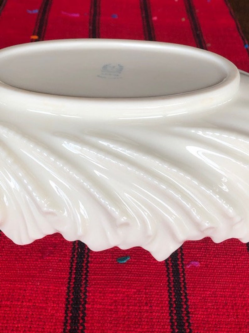 Classic Vintage Lenox USA Collectible Scalloped Acanthus Leaf - Etsy