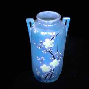 Vintage Handbemalte Japanische Vase