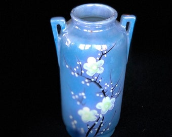 Vintage Hand Painted Made in Japan Lustreware Vase