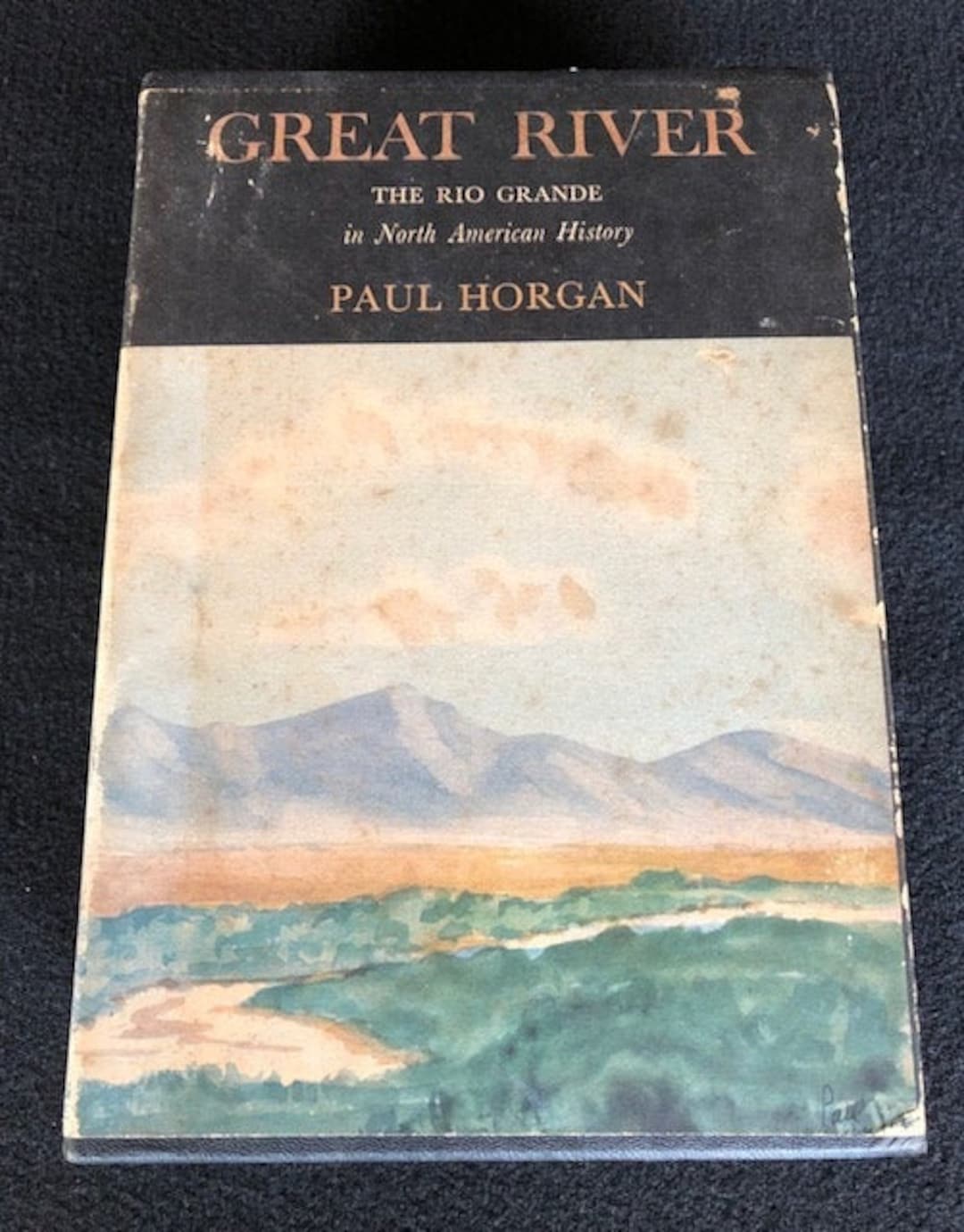 Vintage Book Set / Great River: the Rio Grande in North American