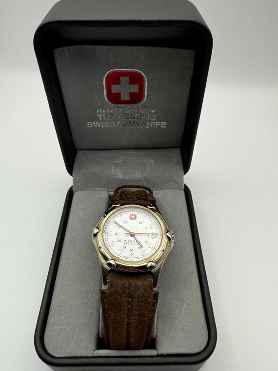 Authentic Wenger Swiss Army Officer's Watch Swiss Army Watch