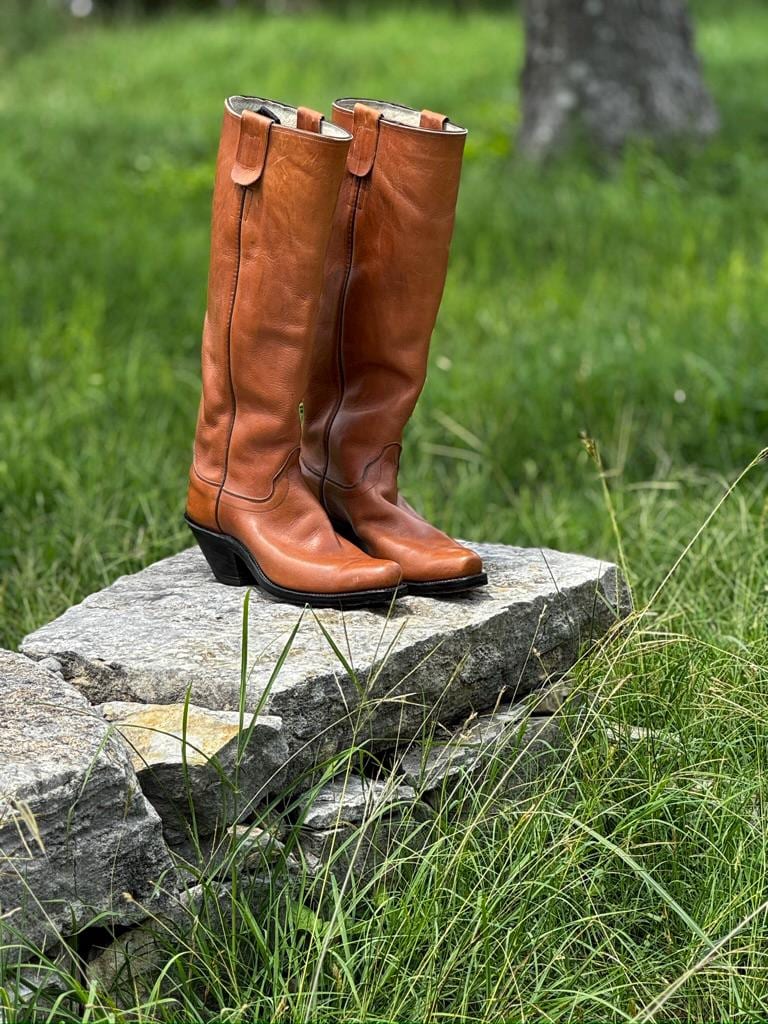 靴 vintage Western boots made in usa 90s 1970s Western Boots Distressed Mens 7 Womens 9 8 10 39 40 41