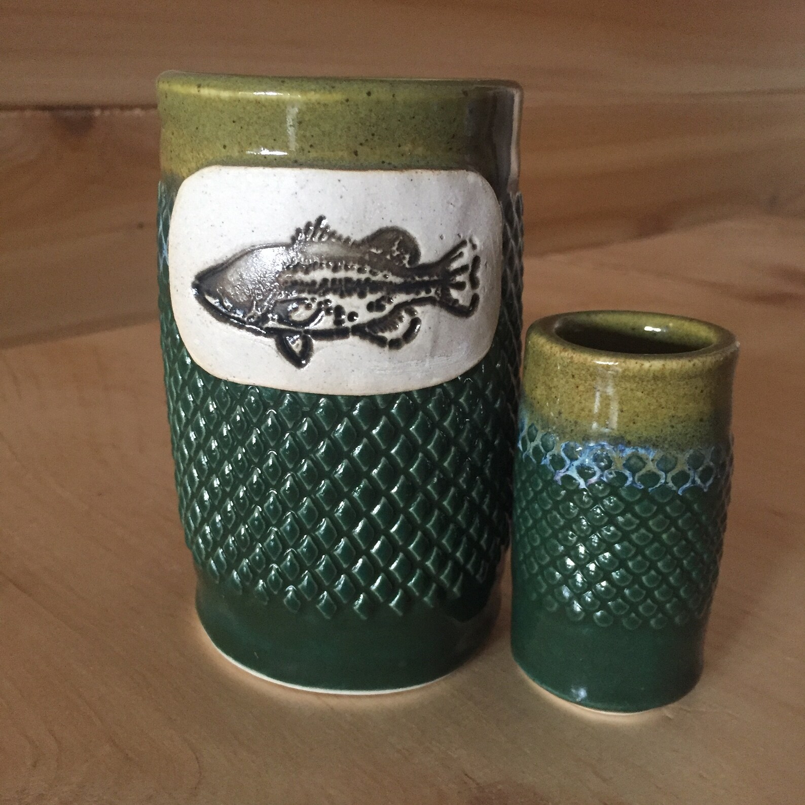 Handmade Ceramic Fish Mug Etsy