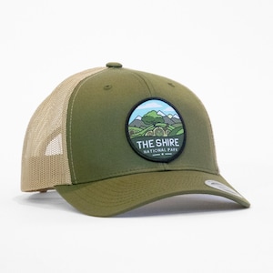 The Shire National Park Hat | Snap Back Retro Trucker Cap |