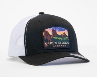 Garden of the Gods Colorado | Snap Back Retro Trucker Cap | Wyoming