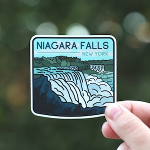 Niagara Falls Sticker - National Park Decal - Remember your trip to Niagara Falls