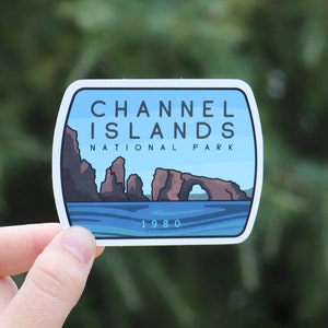 Channel Islands National Park - Waterproof Vinyl Sticker, UV resistant Decal