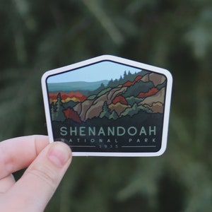 Shenandoah National Park Sticker