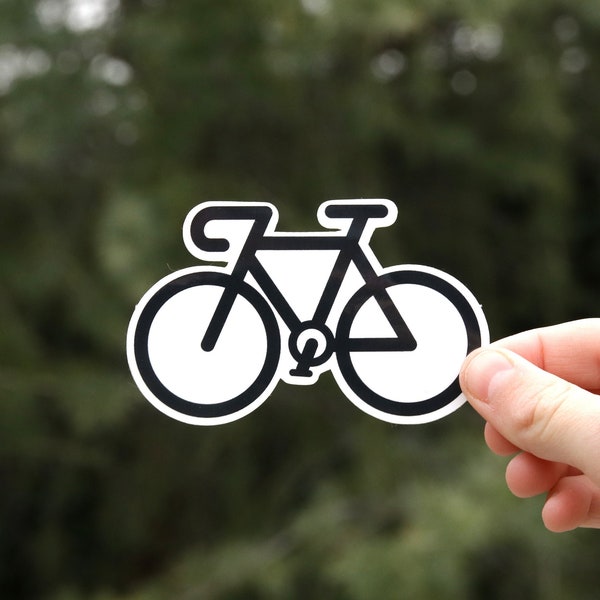 Road Bike Sticker |  Just a Bicycle Decal | For your water bottles or car window