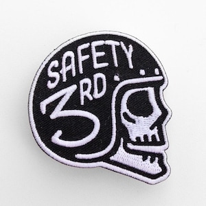 Safety 3rd Helmet Patch | Safety Third Emblem