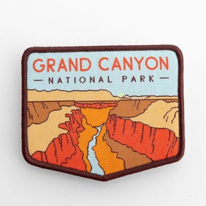 Grand Canyon National Park - Iron On Patch