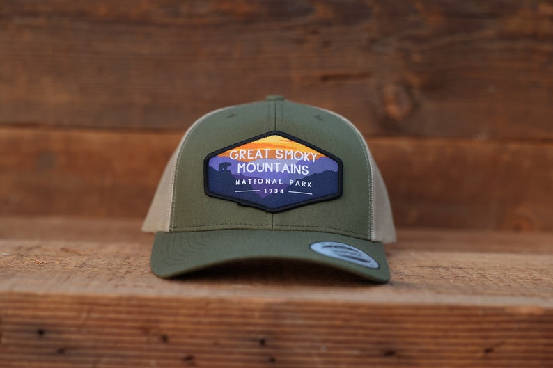 Great Smoky Mountains National Park Hat NP Trucker Hats Great for National Park Enthusiasts image 3